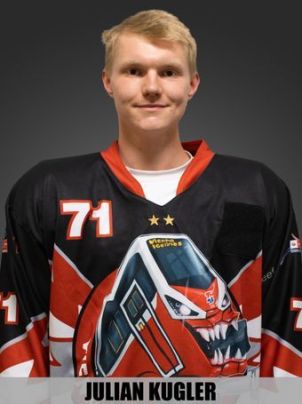 ice hockey forward portrait helmet